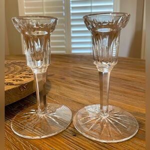 Pair of Waterford Candlesticks